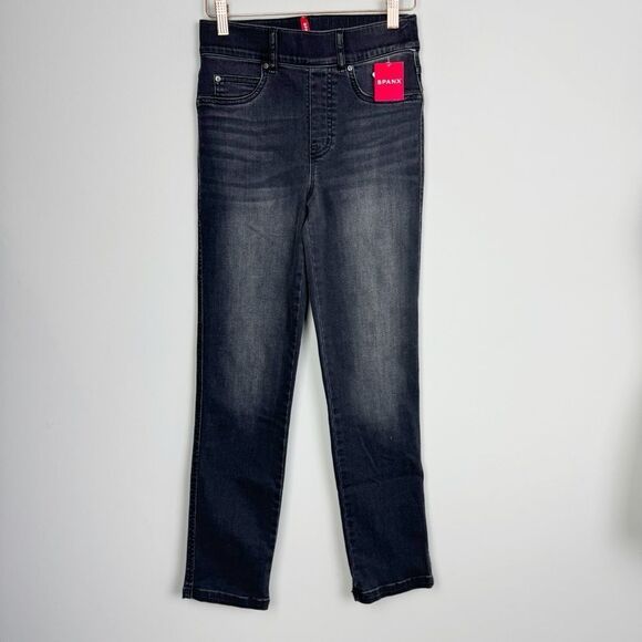 SPANX | NEW Ankle Straight Shapewear Jeans in Vintage Black Women’s Size X-Small - Picture 5 of 15